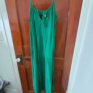 Kona Sol Vibrant Green Dress
